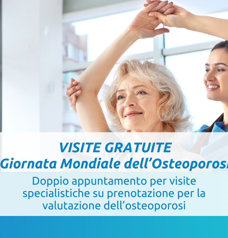Visite gratuite in occasione della Giornata Mondiale dell'Osteoporosi