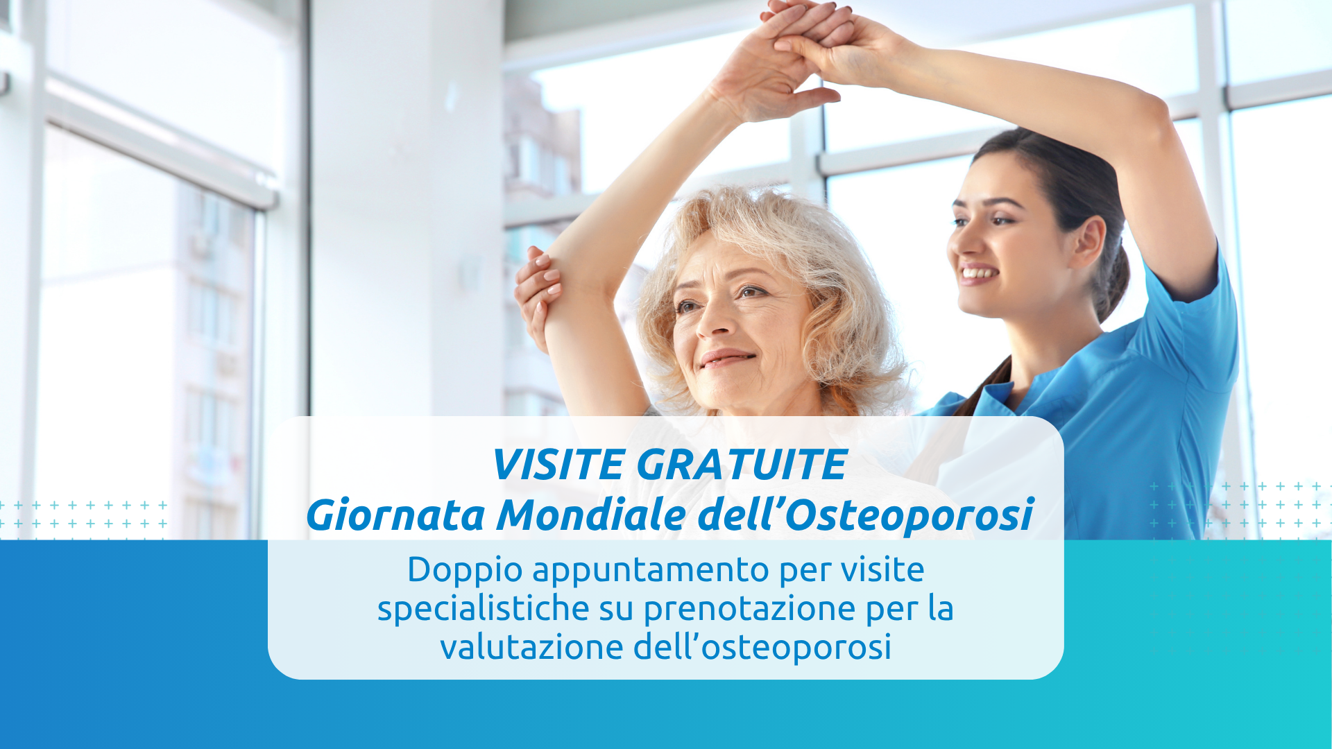 Visite gratuite in occasione della Giornata Mondiale dell'Osteoporosi