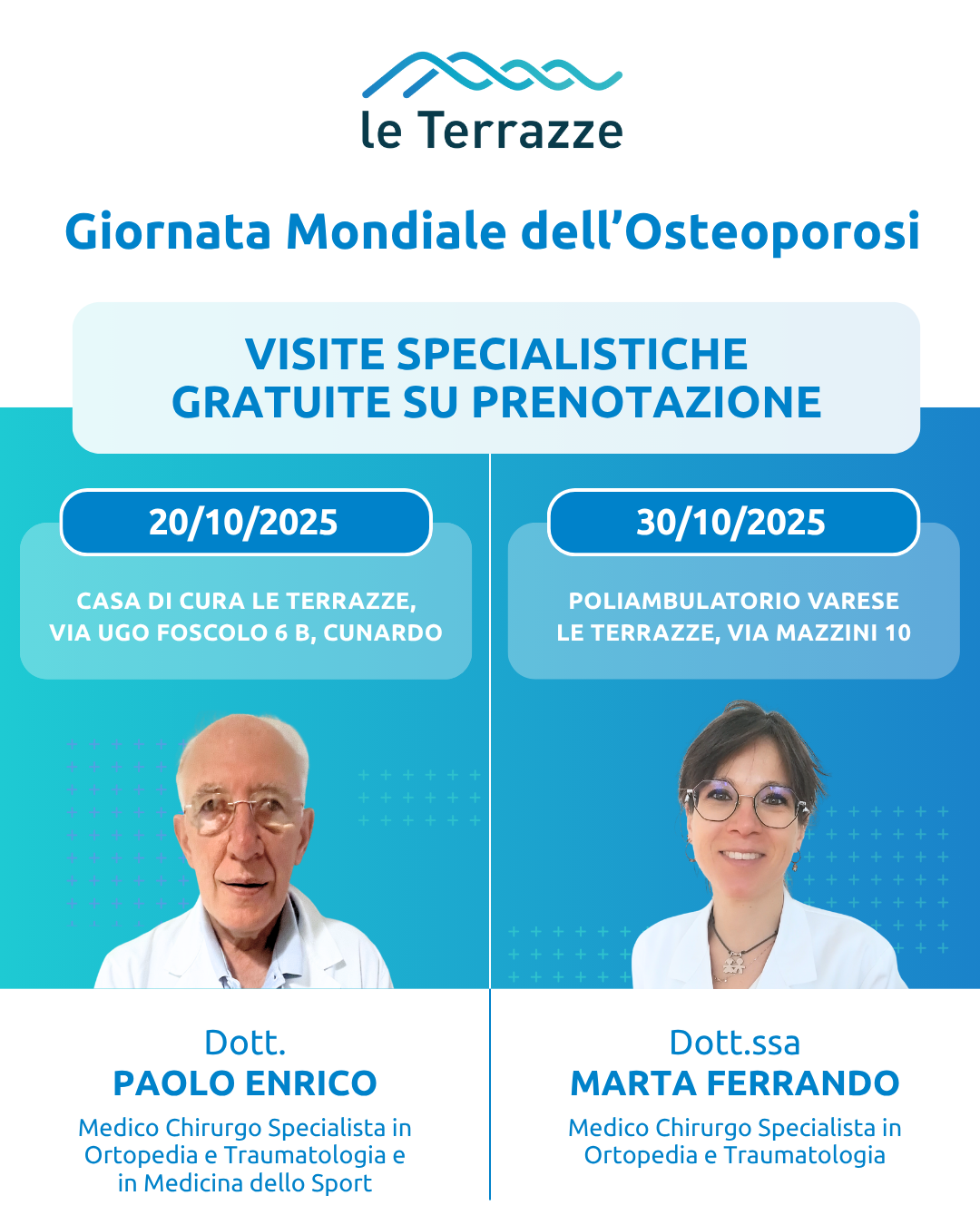 Programma della Giornata Mondiale dell'Osteoporosi